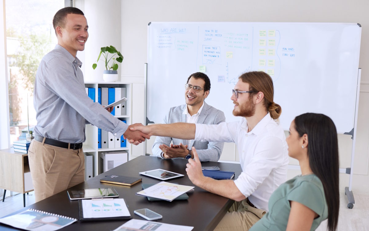 welcoming new team member